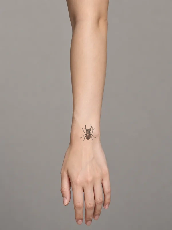 Blackwork Forearm tattoo idea