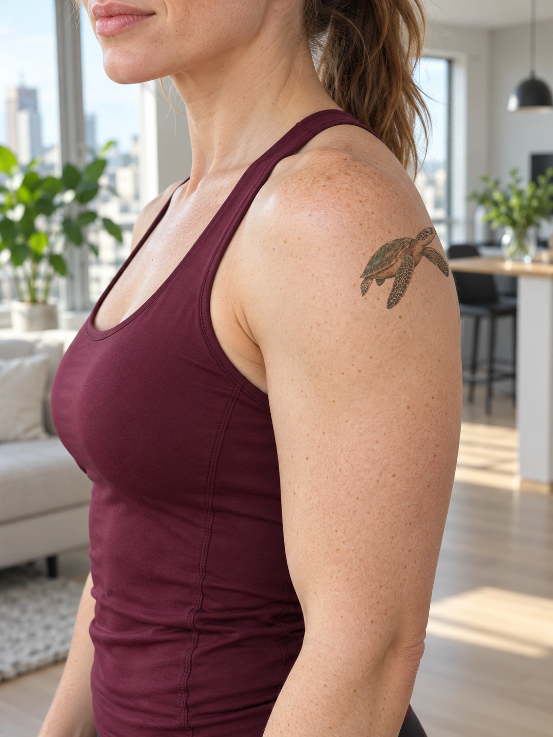 Realism Shoulder tattoo idea