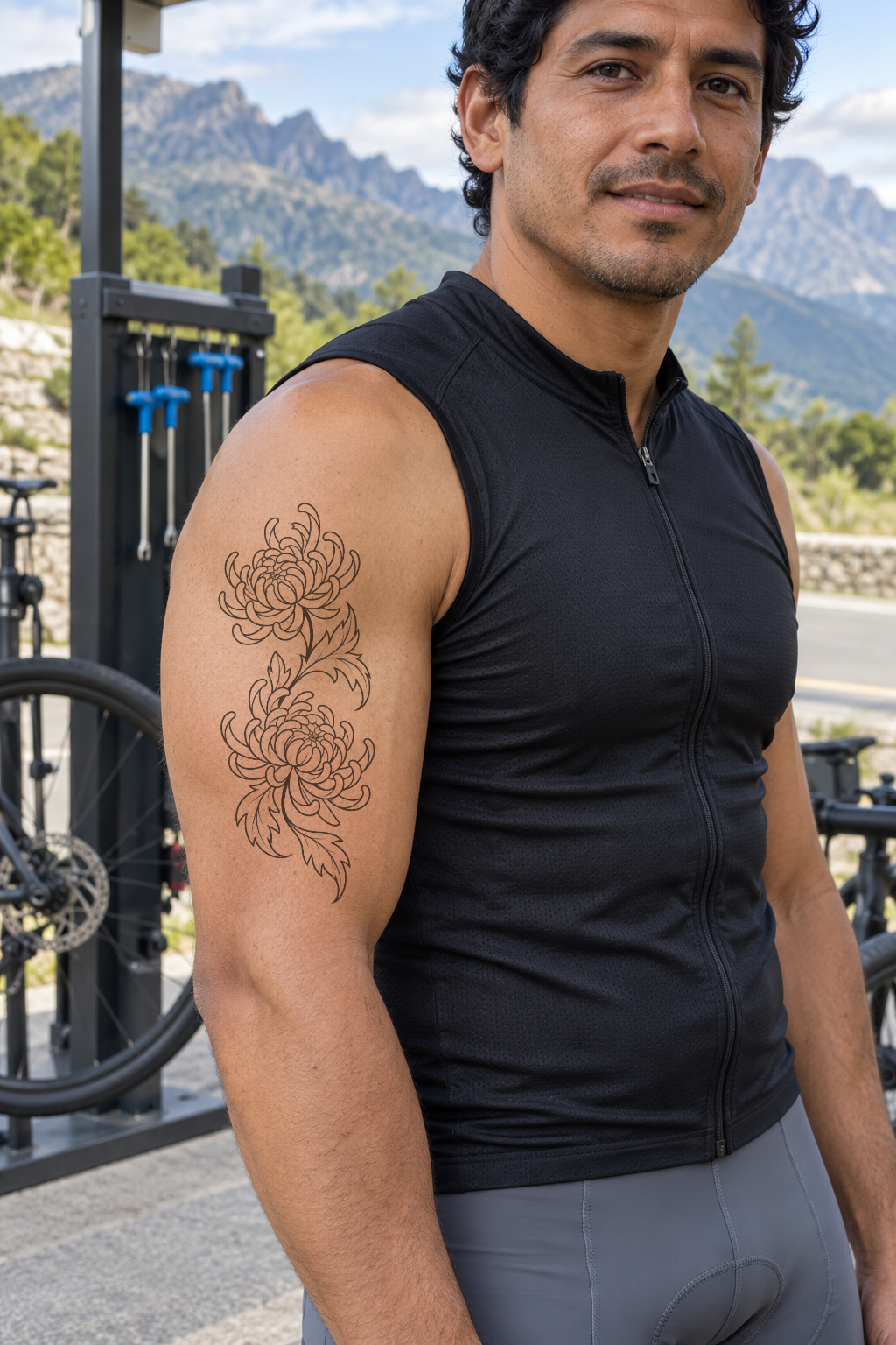 Japanese Half sleeve tattoo idea