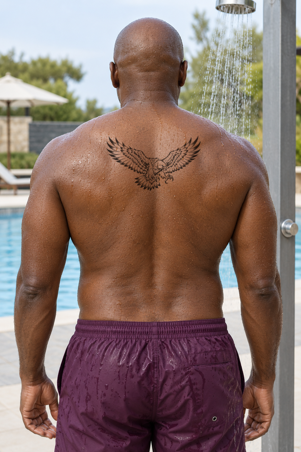 Japanese Upper back tattoo idea