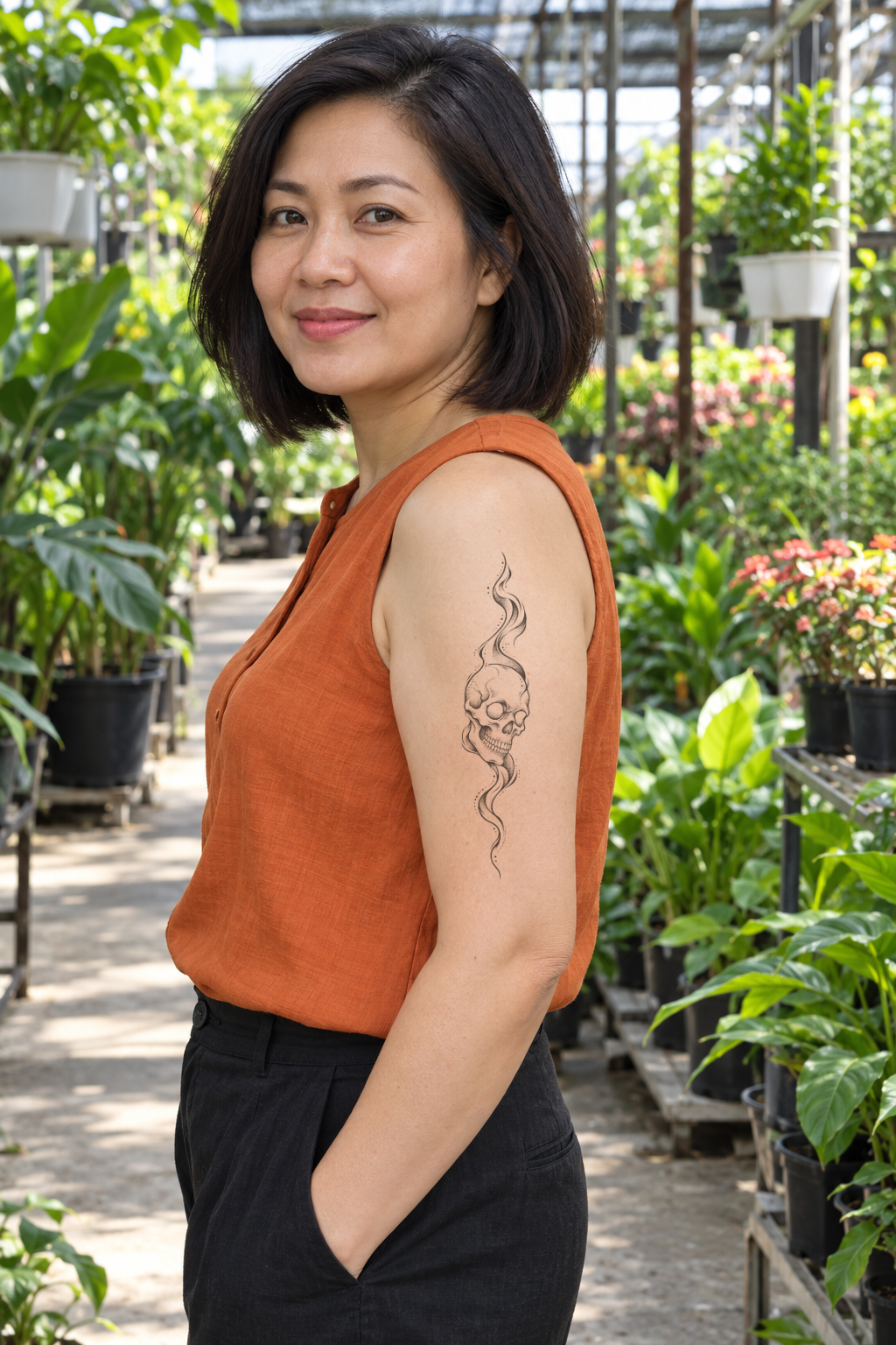 Japanese Half sleeve tattoo idea