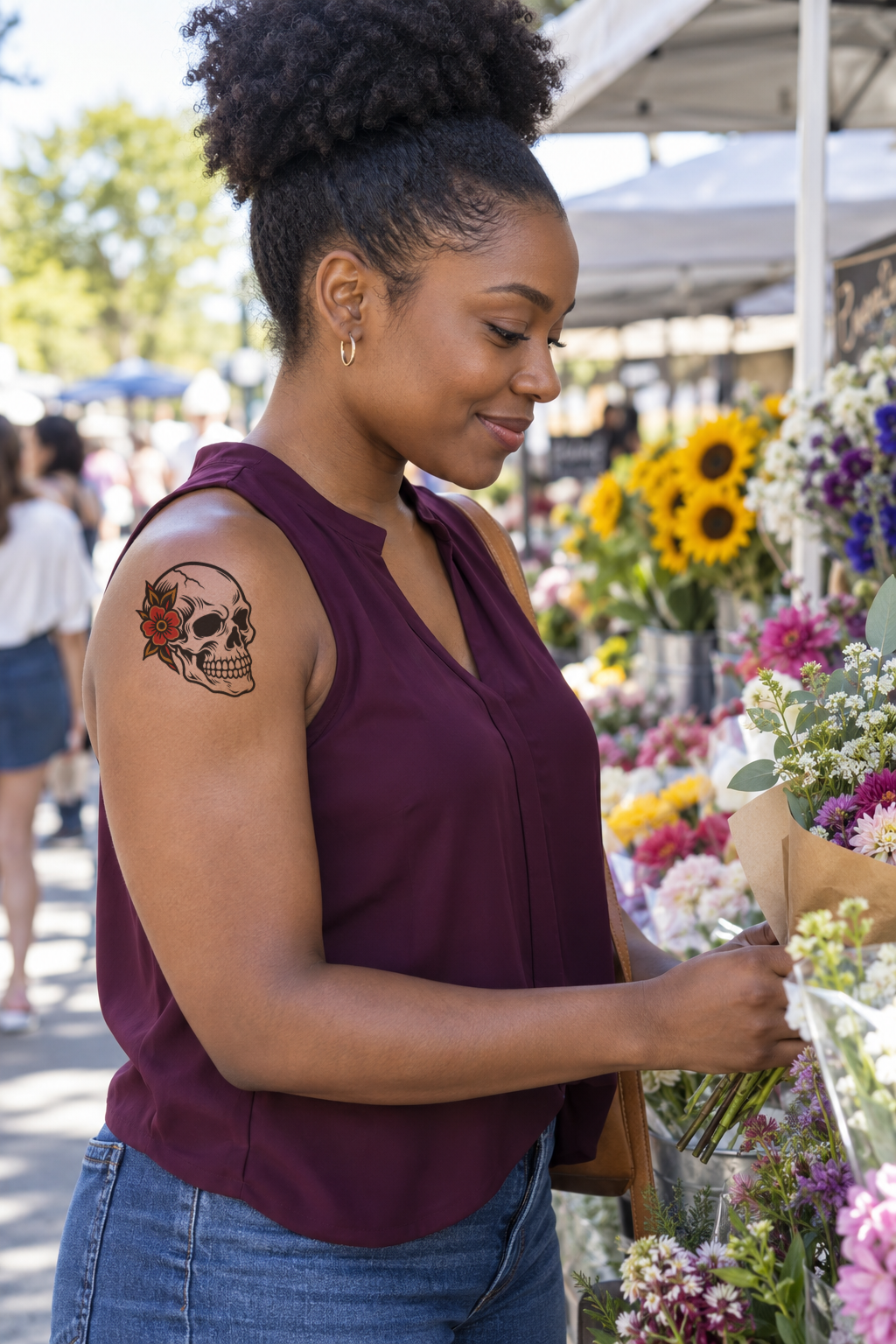 Traditional Shoulder tattoo idea