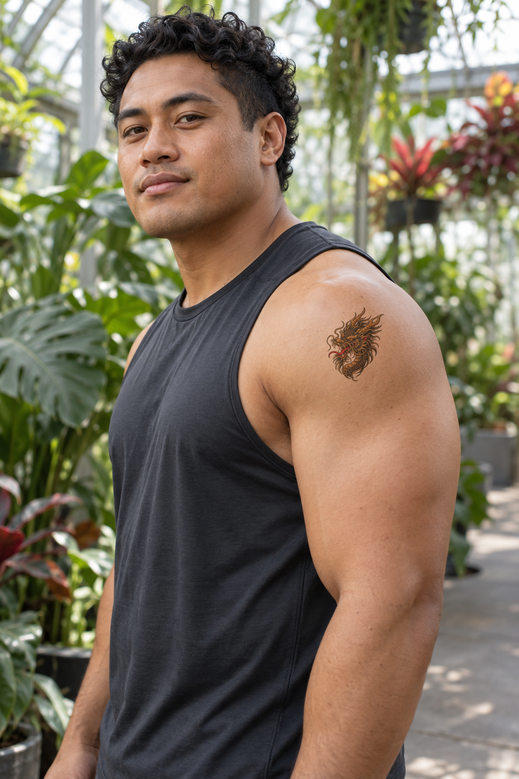 Traditional Shoulder tattoo idea