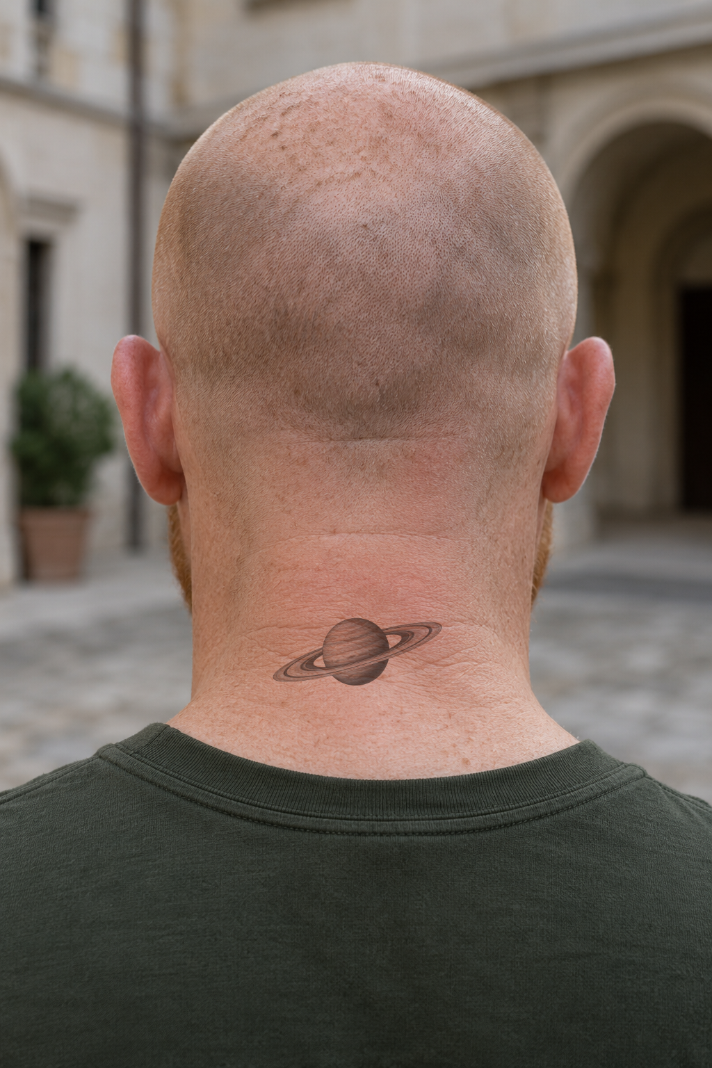 Realism Neck tattoo idea