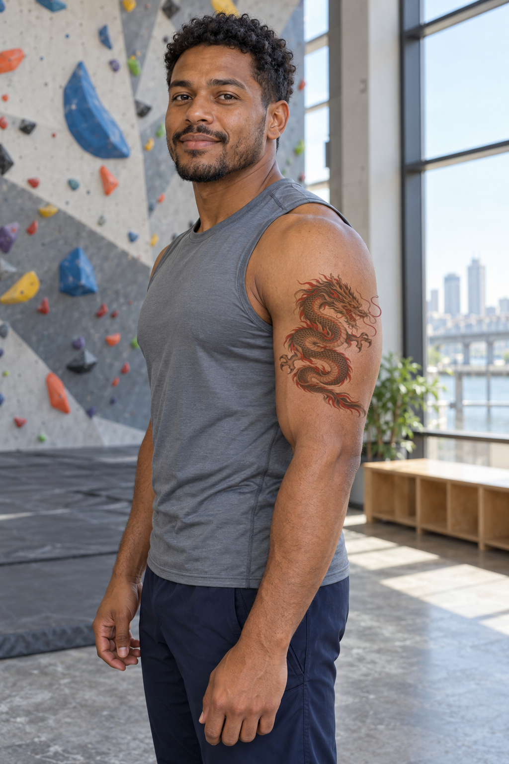 Japanese Upper arm tattoo idea
